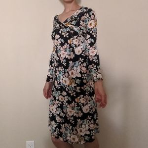 Floral print dress